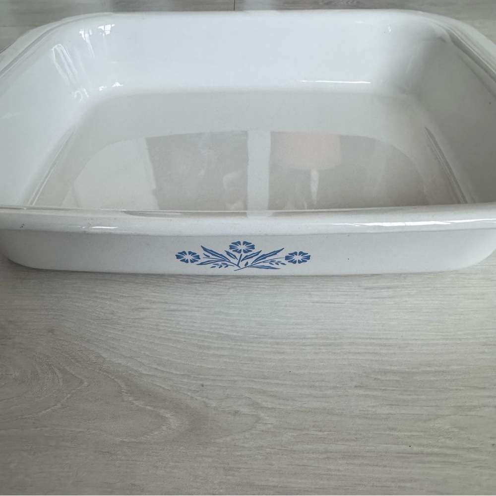 Vintage Corning Ware 4L Cornflower Blue Roasting Pan Baking Dish